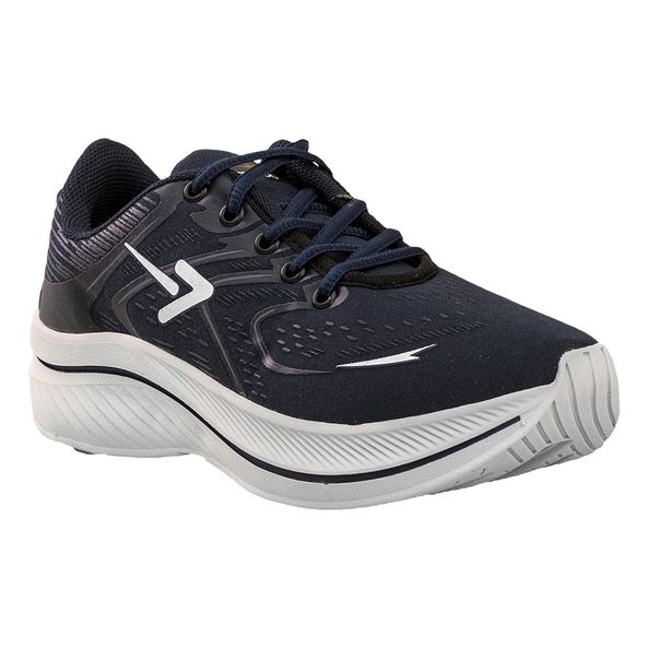 Tênis de Treino Marinho e Branco BX2415 | Box 200 - Sapataria Nova